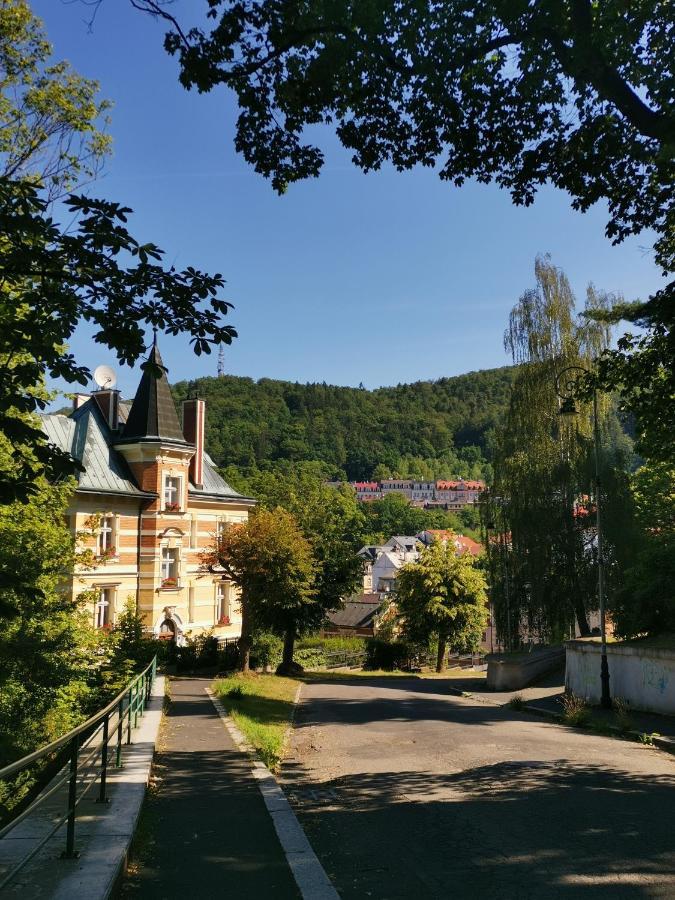 Appartement Ubytovani Ester - Utulny Byt V Lazenskem Centru Karlovych Varu Se Zahradkou à Karlovy Vary Extérieur photo